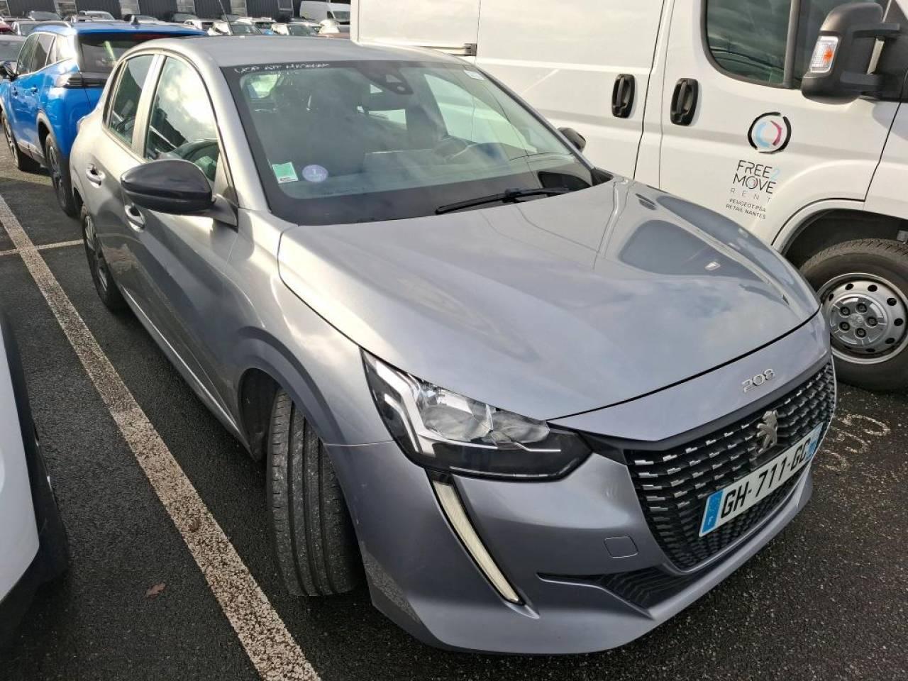PEUGEOT PEUGEOT 208 Occasion Gris Essence sans plomb 2022