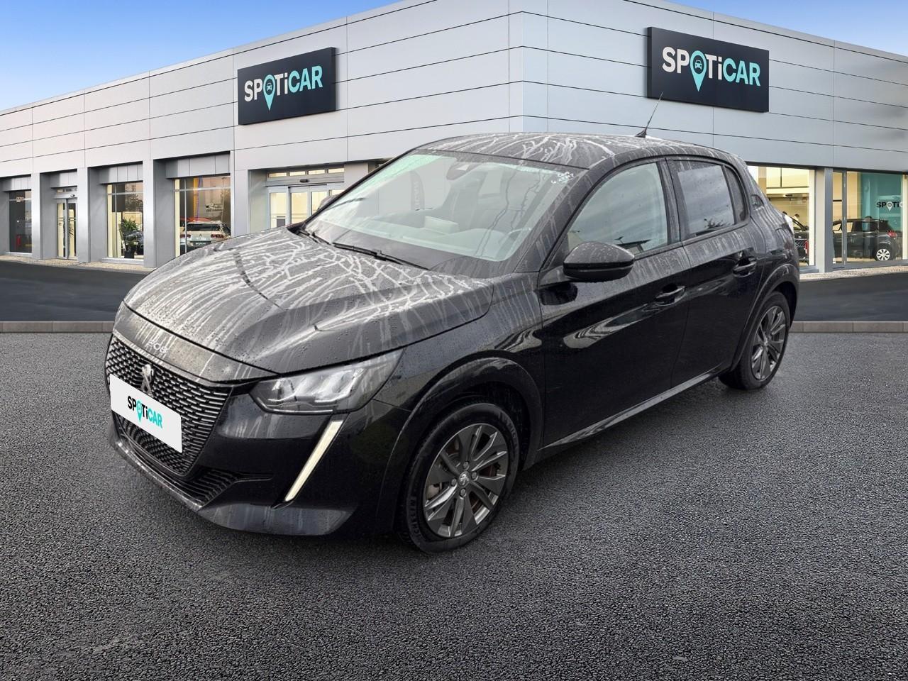 PEUGEOT PEUGEOT 208 Occasion Noir Courant électrique 2022