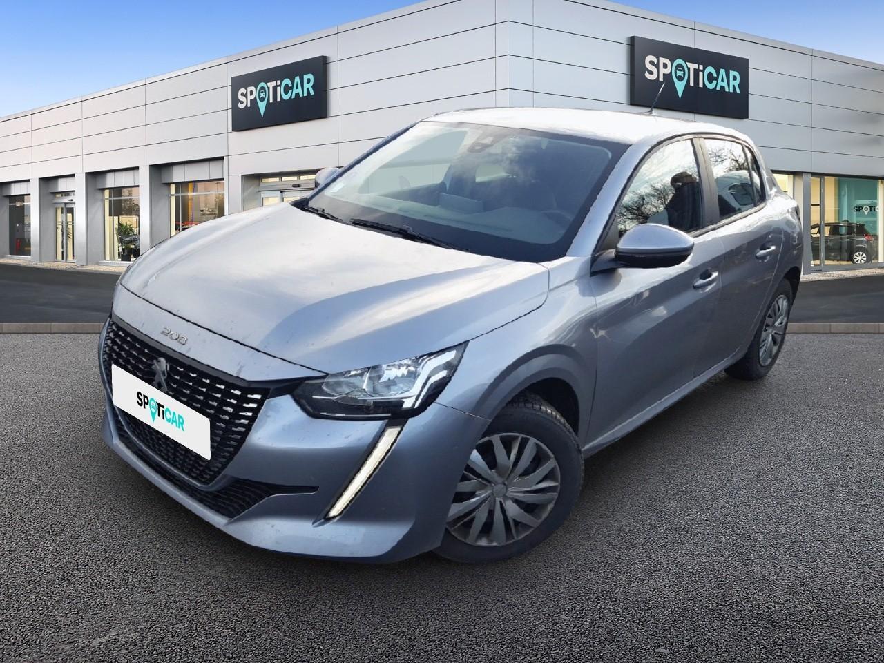 PEUGEOT PEUGEOT 208 Occasion Gris Essence sans plomb 2021