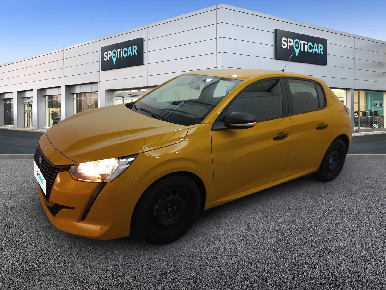 PEUGEOT PEUGEOT 208 Occasion Jaune Essence sans plomb 2021