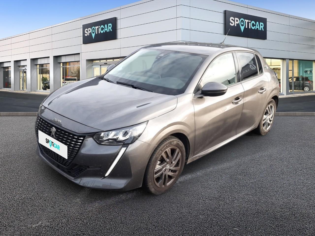 PEUGEOT PEUGEOT 208 Occasion Gris Essence sans plomb 2021