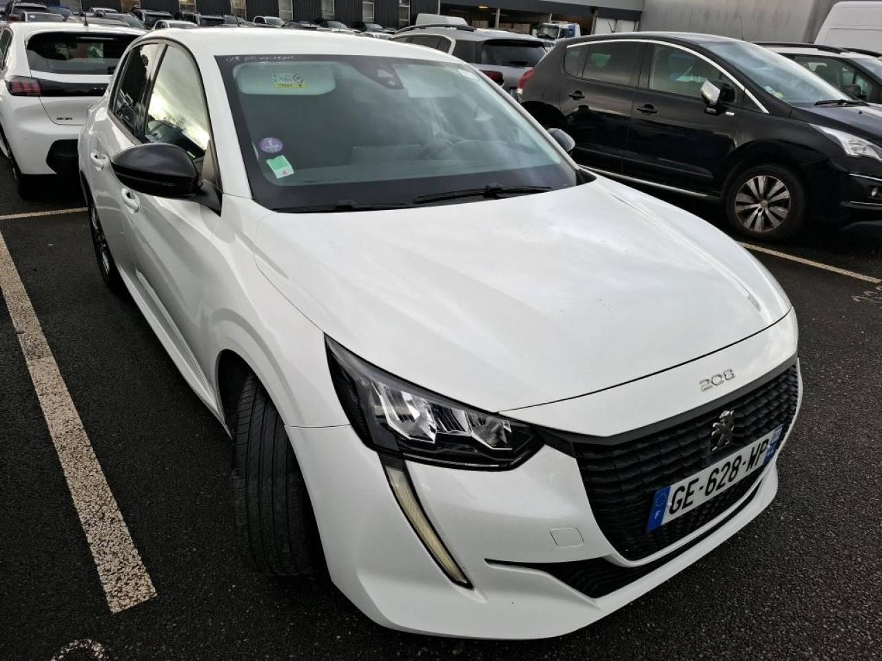 PEUGEOT PEUGEOT 208 Occasion Blanc Essence sans plomb 2022