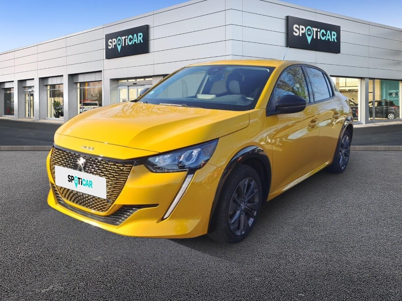 PEUGEOT PEUGEOT 208 Occasion Jaune Courant électrique 2022