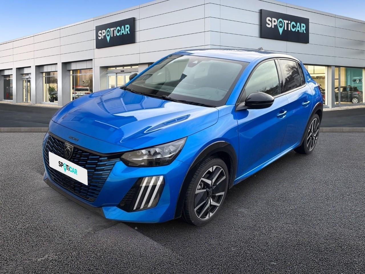 PEUGEOT PEUGEOT 208 Occasion Bleu Courant électrique 2025