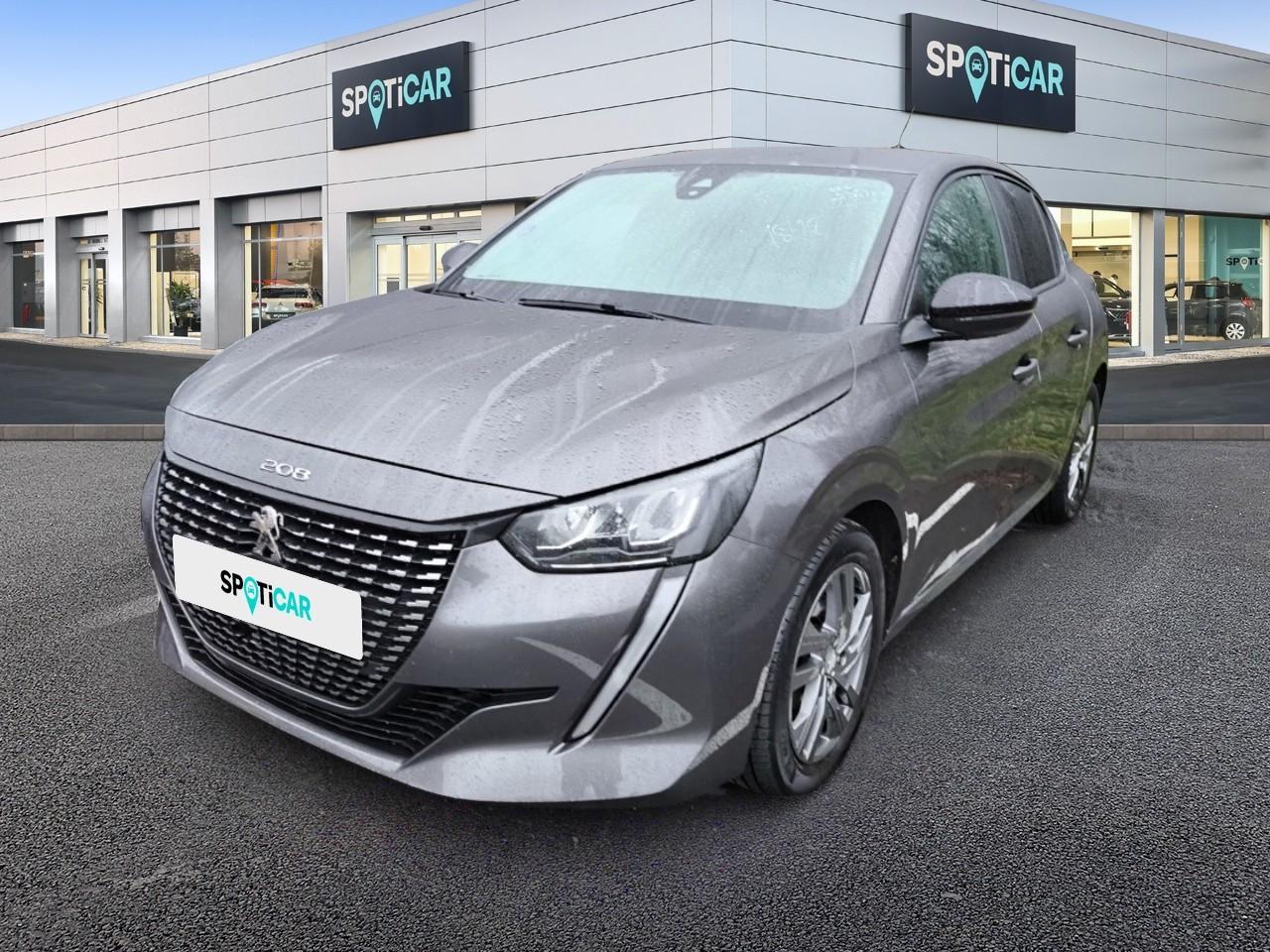 PEUGEOT PEUGEOT 208 Occasion Gris Essence sans plomb 2022