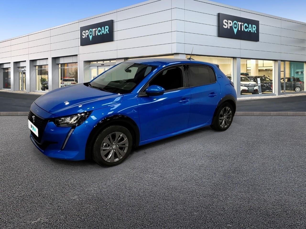 PEUGEOT PEUGEOT 208 Occasion Bleu Courant électrique 2021