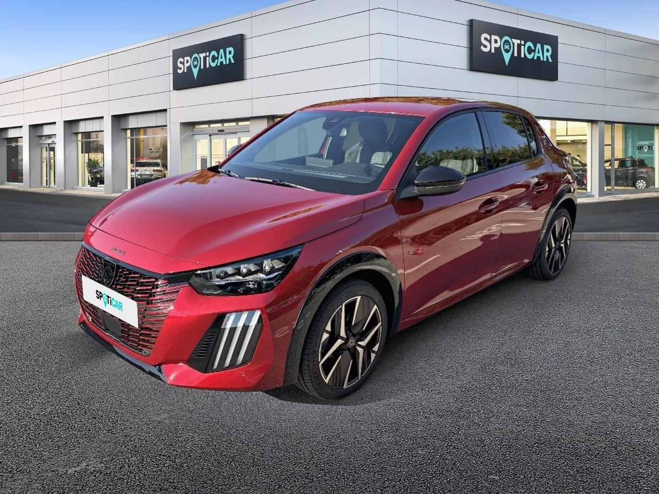 PEUGEOT PEUGEOT 208 Occasion Rouge Courant électrique 2025