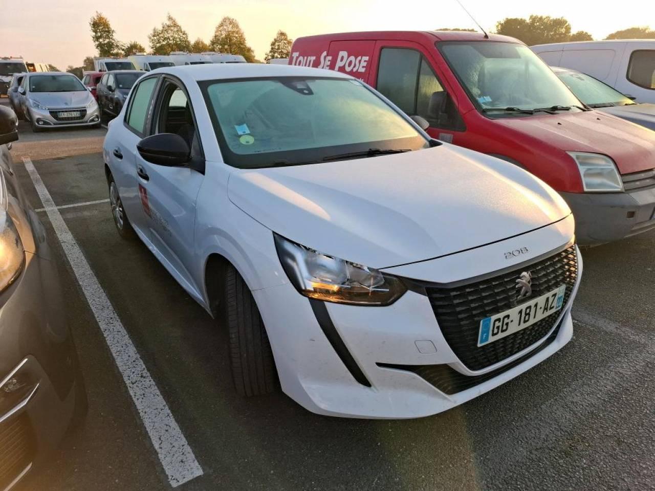 PEUGEOT PEUGEOT 208 Occasion Blanc Diesel 2022