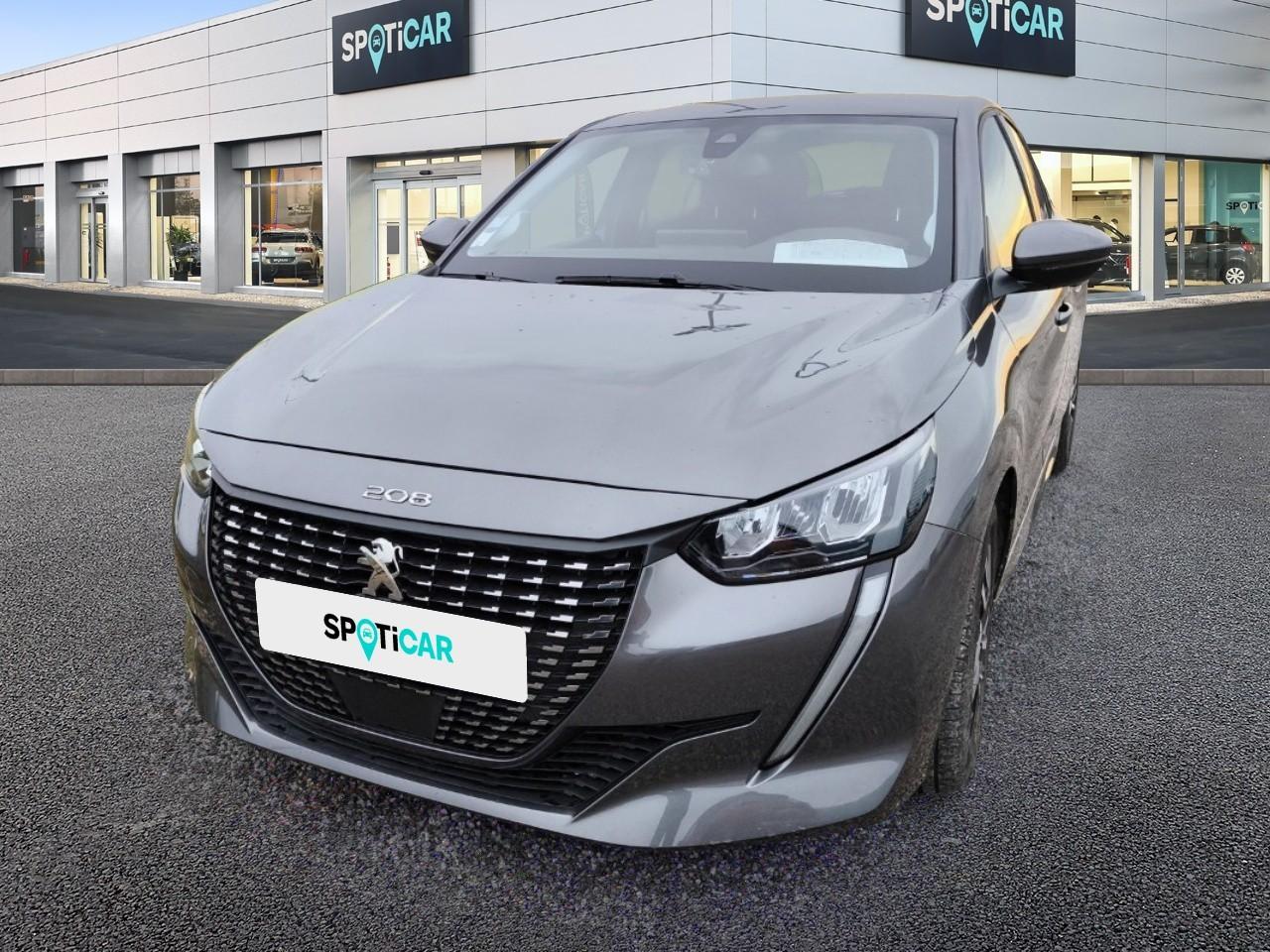 PEUGEOT PEUGEOT 208 Occasion Gris Essence sans plomb 2021