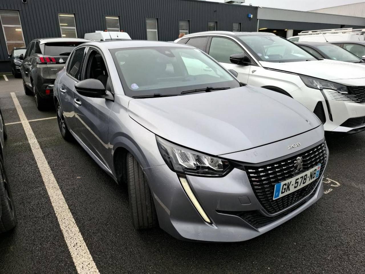 PEUGEOT PEUGEOT 208 Occasion Gris Essence sans plomb 2022