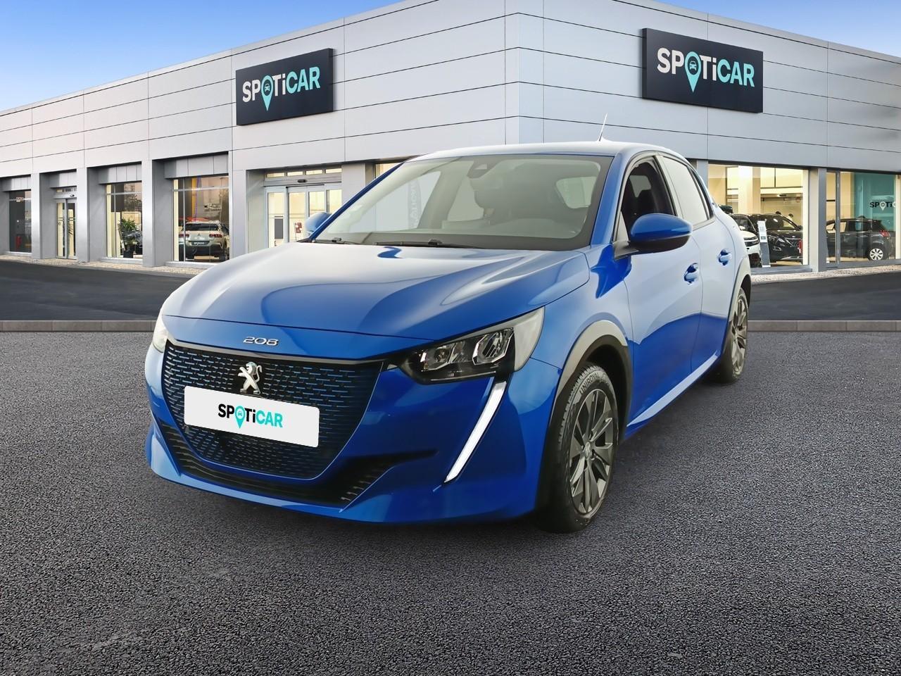 PEUGEOT PEUGEOT 208 Occasion Bleu Courant électrique 2021