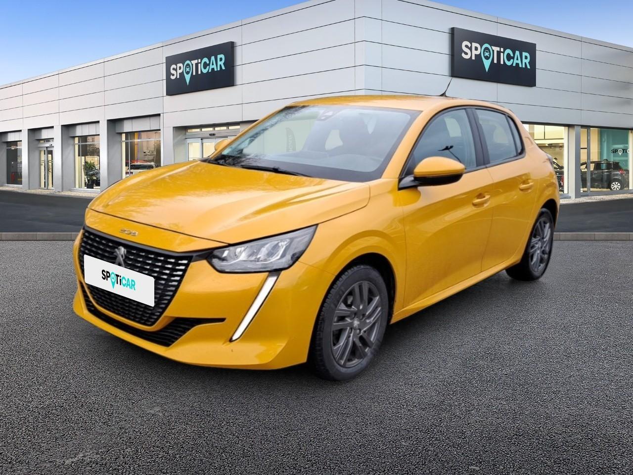 PEUGEOT PEUGEOT 208 Occasion Jaune Essence sans plomb 2021