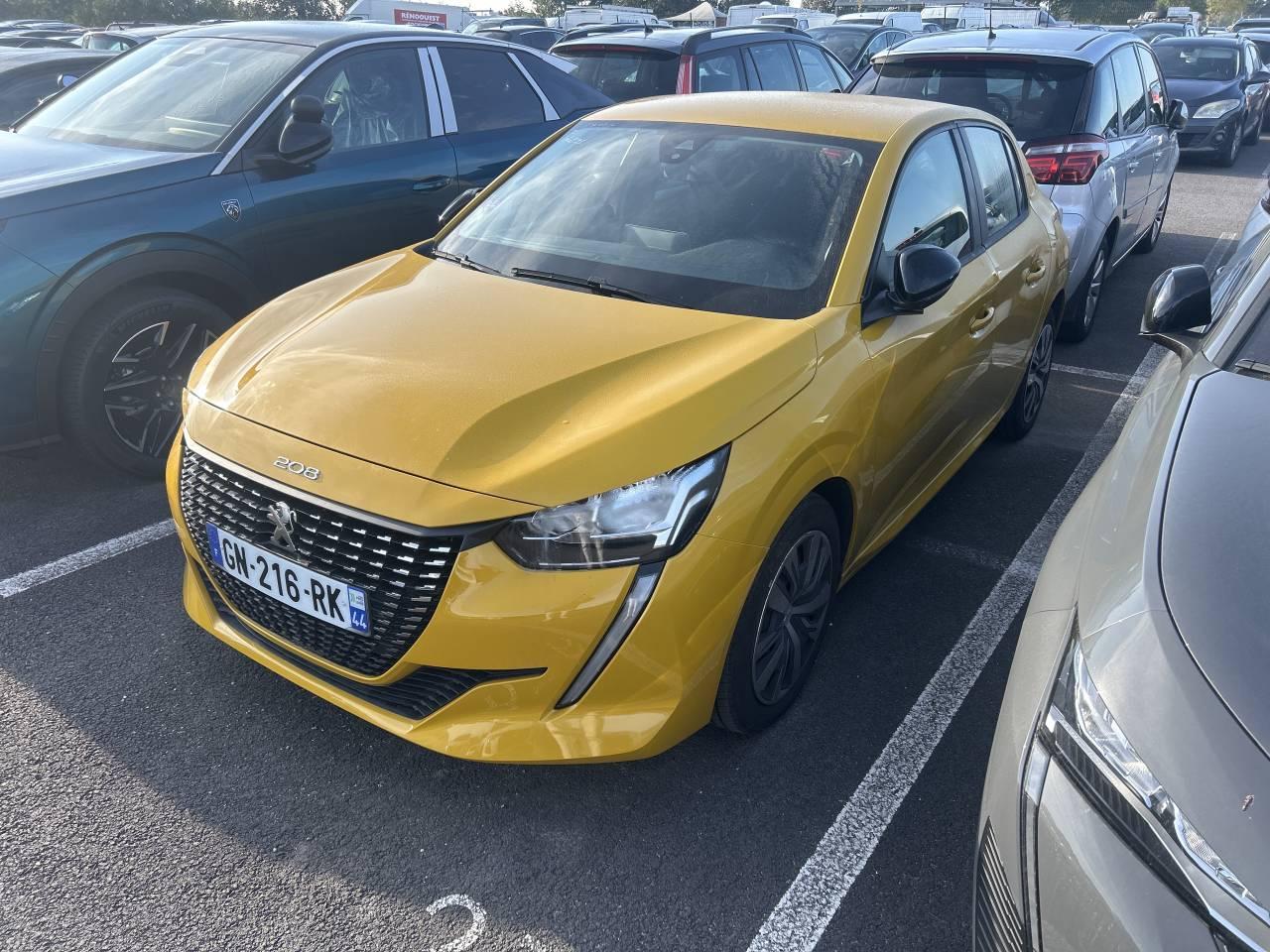 PEUGEOT PEUGEOT 208 Occasion Jaune Essence sans plomb 2023