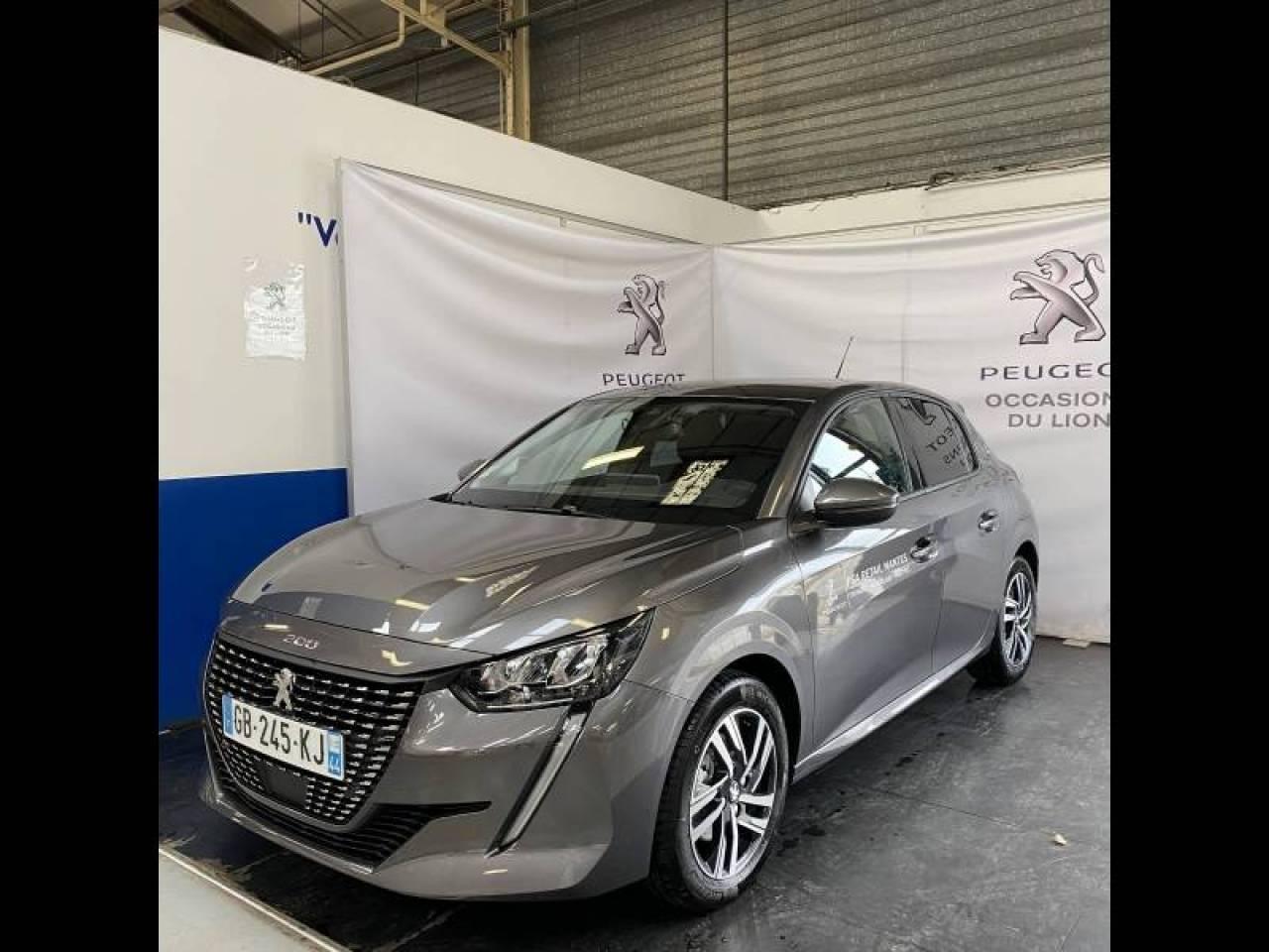 PEUGEOT PEUGEOT 208 Occasion Gris Essence sans plomb 2021