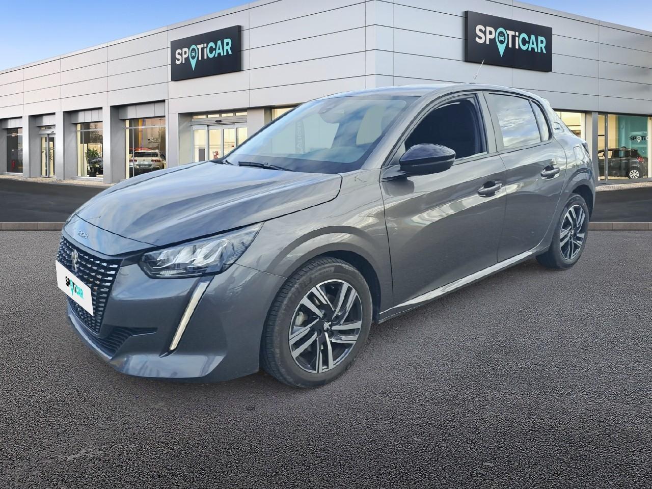 PEUGEOT PEUGEOT 208 Occasion Gris Essence sans plomb 2023