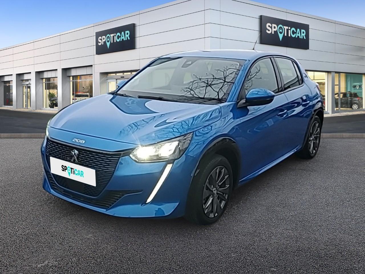 PEUGEOT PEUGEOT 208 Occasion Bleu Courant électrique 2020