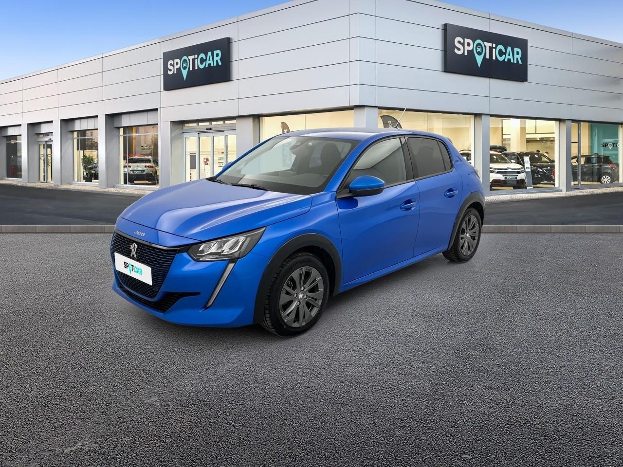 PEUGEOT PEUGEOT 208 Occasion Bleu Courant électrique 2021