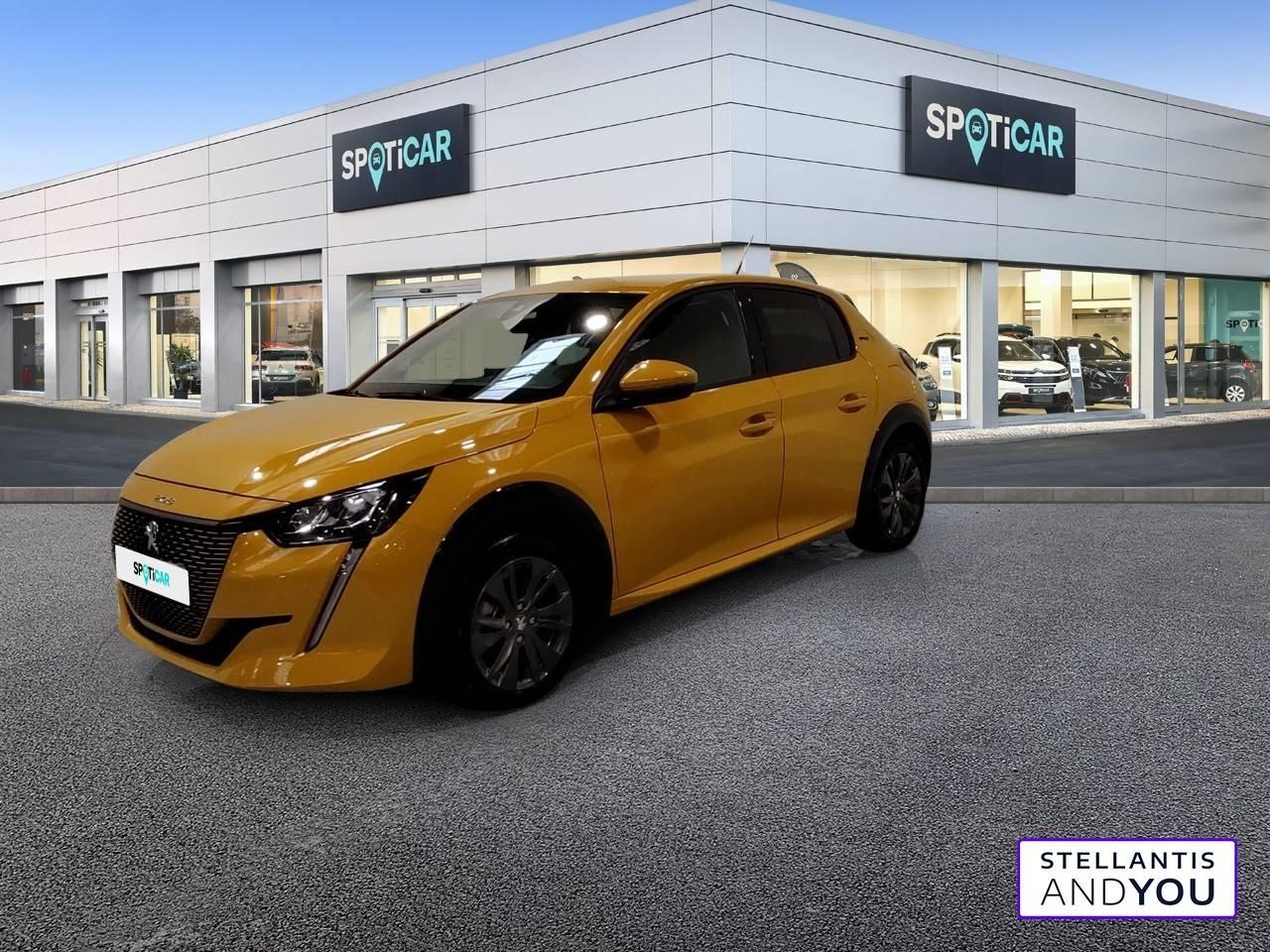 PEUGEOT PEUGEOT 208 Occasion Jaune Courant électrique 2021