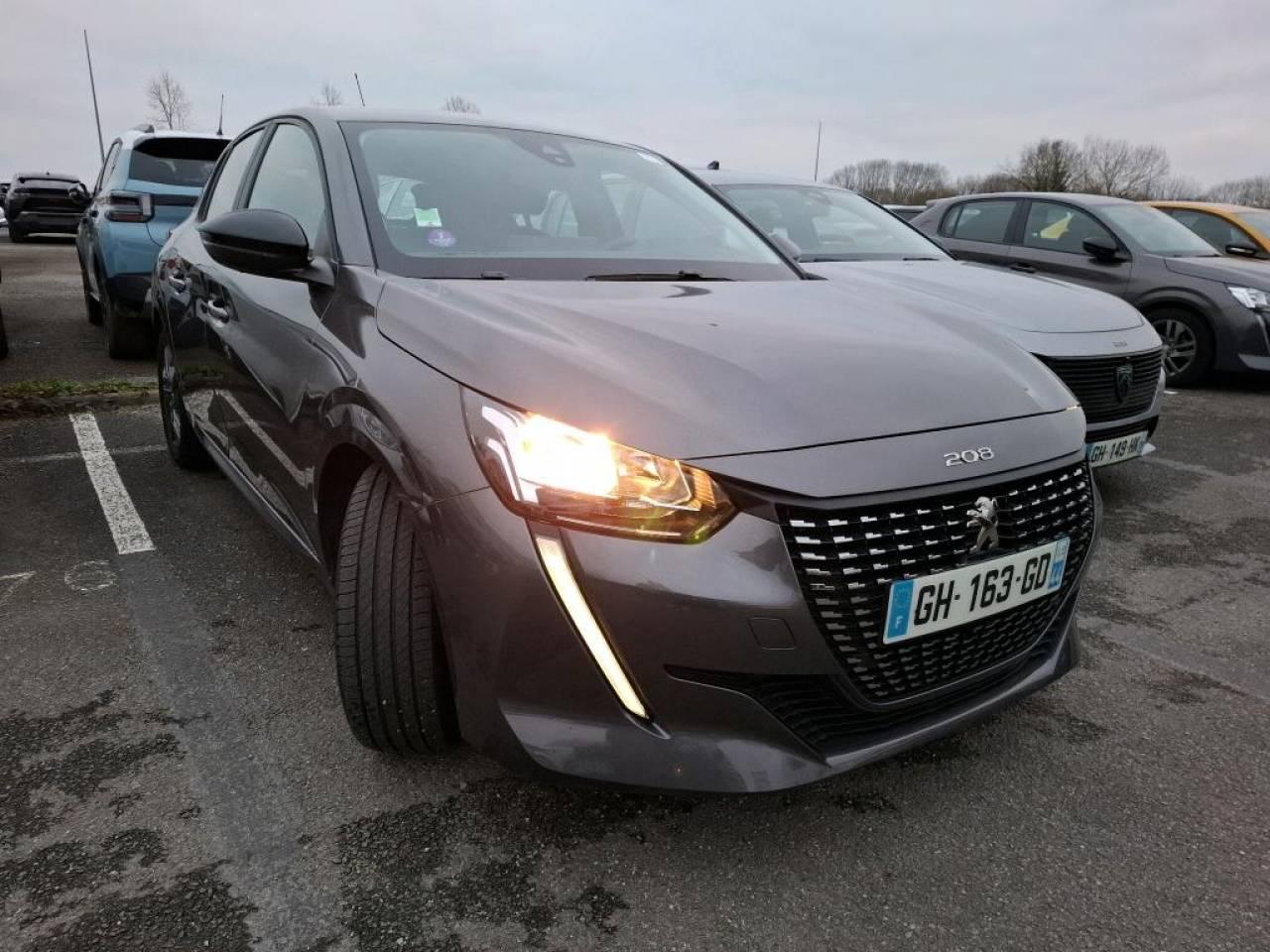 PEUGEOT PEUGEOT 208 Occasion Gris Essence sans plomb 2022