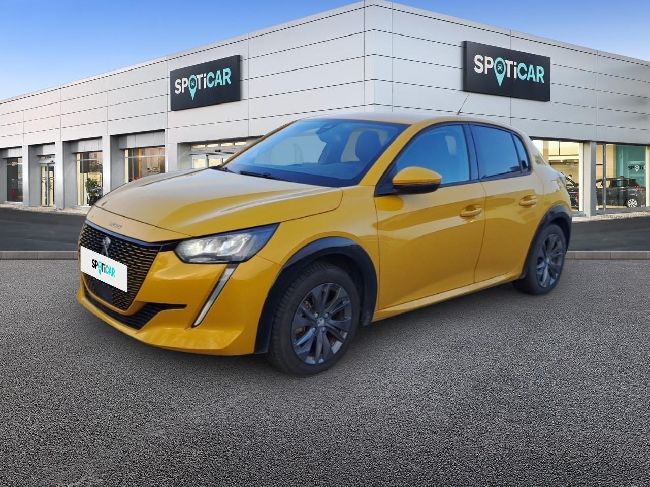 PEUGEOT PEUGEOT 208 Occasion Jaune Courant électrique 2021