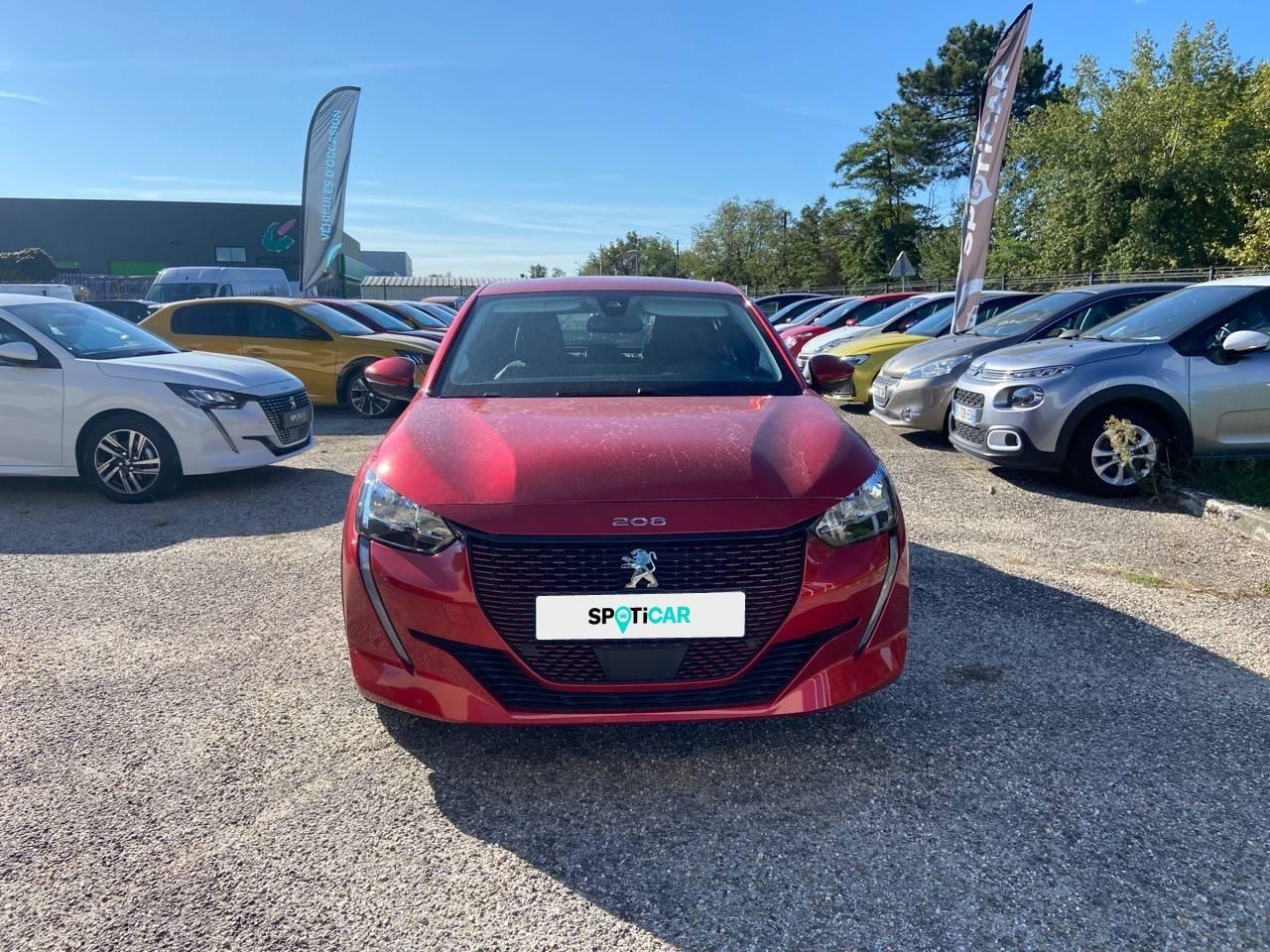 PEUGEOT PEUGEOT 208 Occasion Rouge Courant électrique 2020