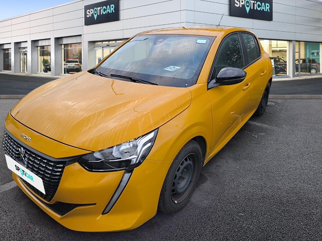 PEUGEOT PEUGEOT 208 Occasion Jaune Diesel 2023