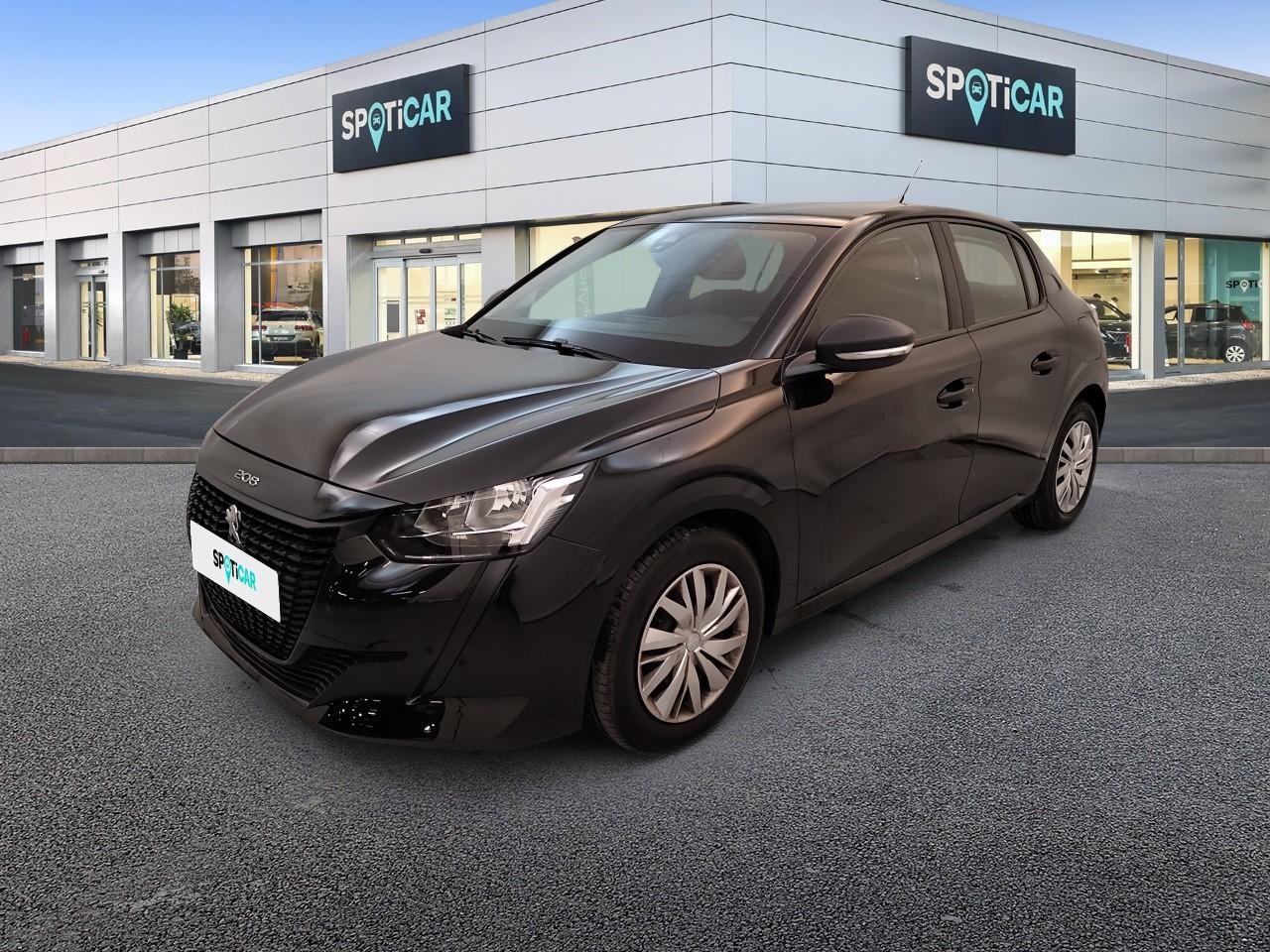 PEUGEOT PEUGEOT 208 Occasion Noir Essence sans plomb 2021