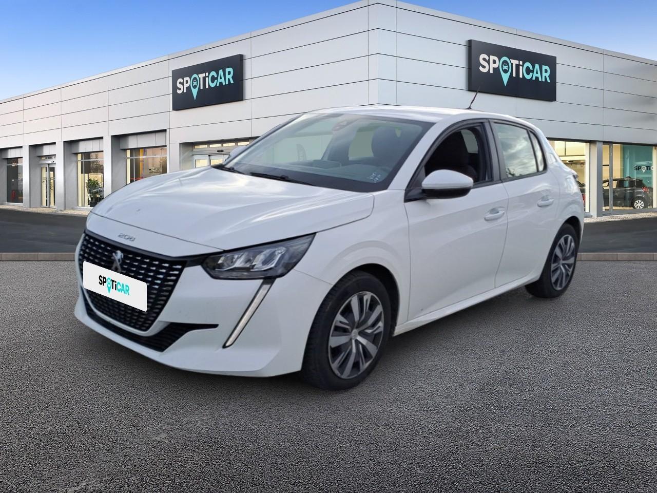 PEUGEOT PEUGEOT 208 Occasion Blanc Essence sans plomb 2020