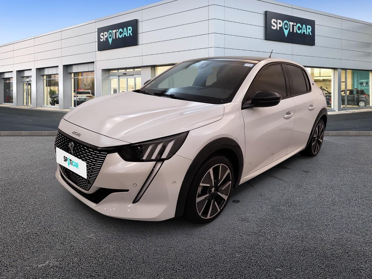 PEUGEOT PEUGEOT 208 Occasion Blanc Courant électrique 2020