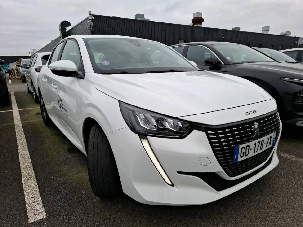 PEUGEOT PEUGEOT 208 Occasion Blanc Essence sans plomb 2021