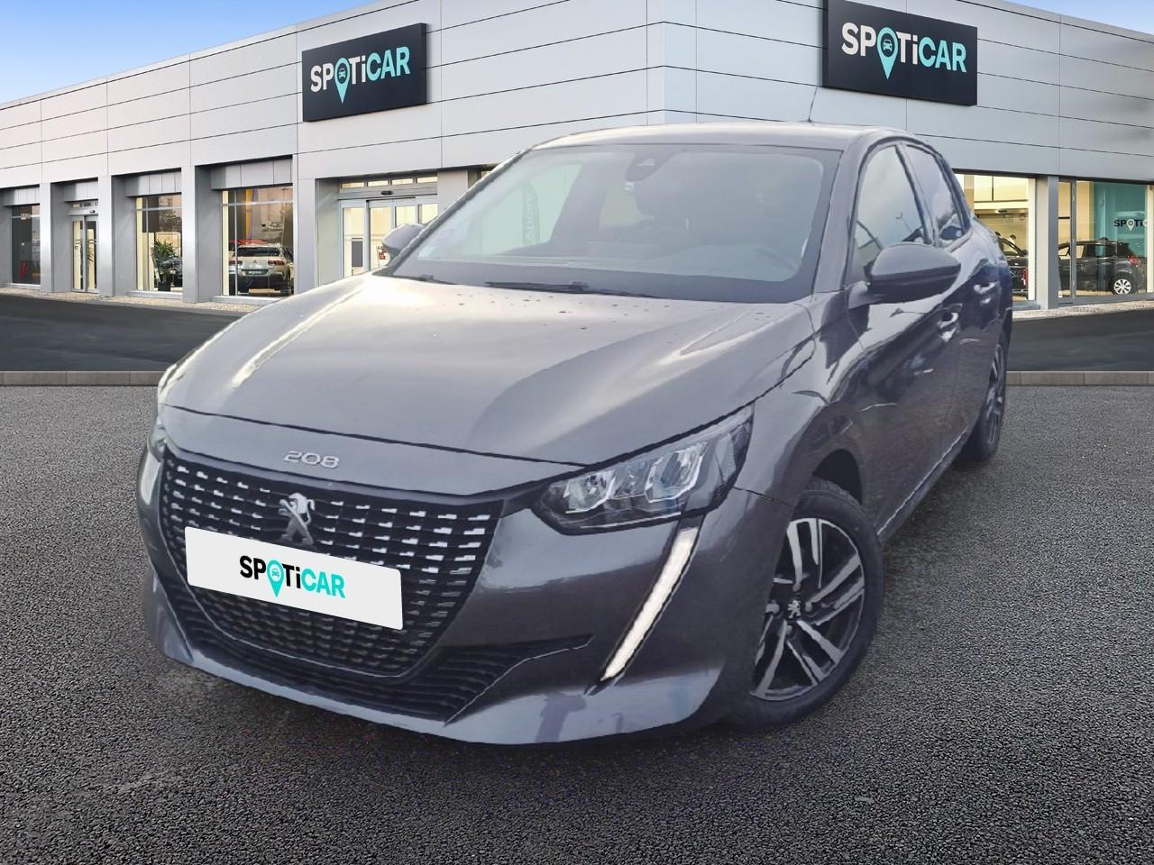 PEUGEOT PEUGEOT 208 Occasion Gris Essence sans plomb 2021