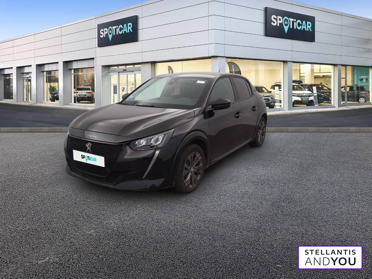 PEUGEOT PEUGEOT 208 Occasion Noir Courant électrique 2021