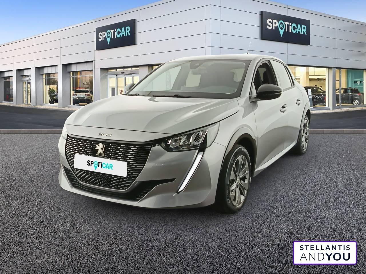 PEUGEOT PEUGEOT 208 Occasion Gris Courant électrique 2023