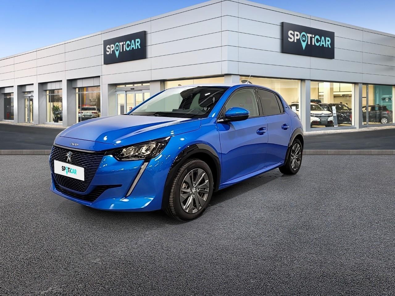 PEUGEOT PEUGEOT 208 Occasion Bleu Courant électrique 2021