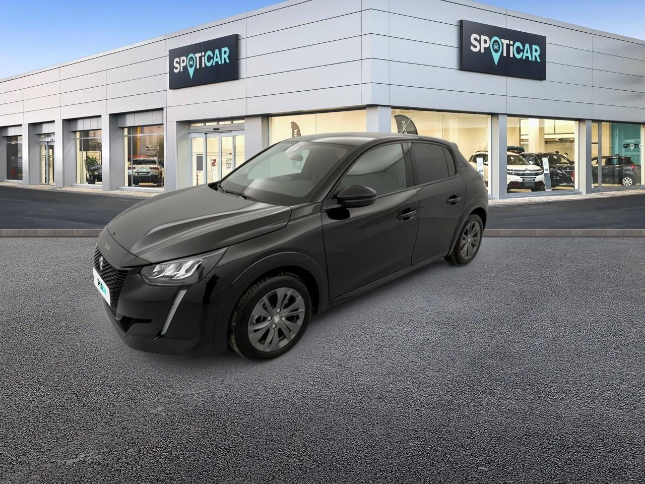 PEUGEOT PEUGEOT 208 Occasion Noir Courant électrique 2021