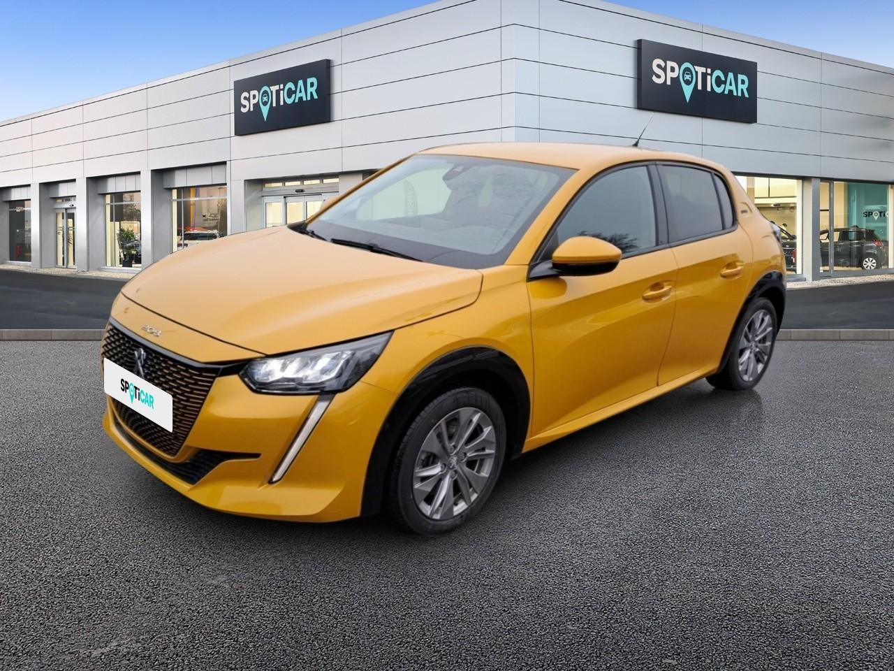 PEUGEOT PEUGEOT 208 Occasion Jaune Courant électrique 2021