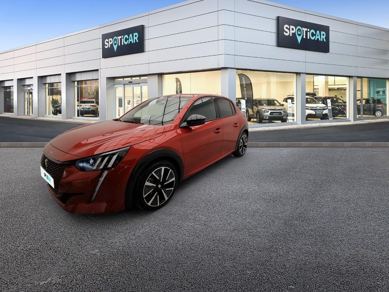 PEUGEOT PEUGEOT 208 Occasion Rouge Courant électrique 2022