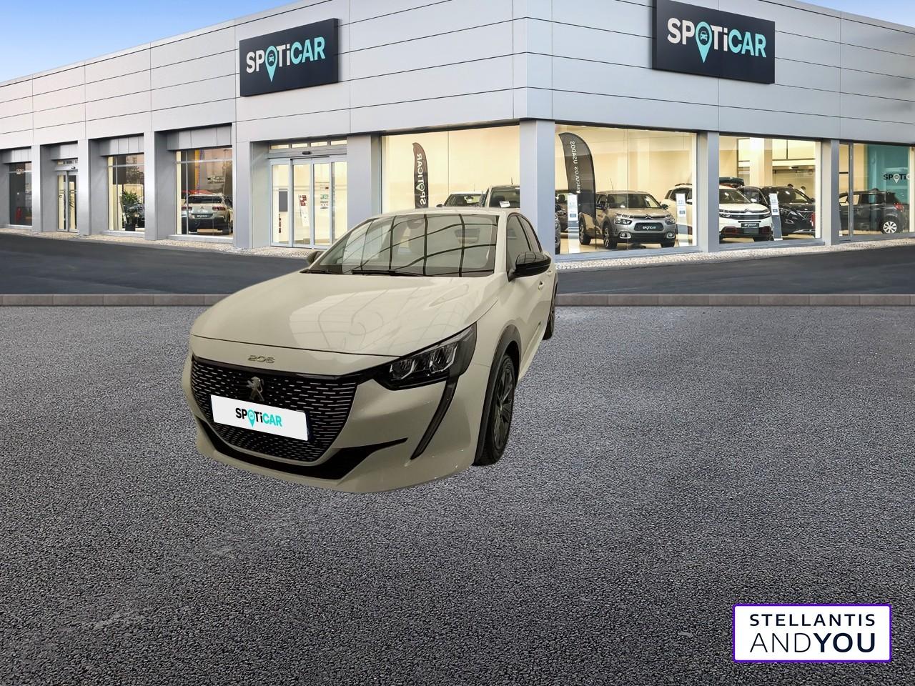 PEUGEOT PEUGEOT 208 Occasion Blanc Courant électrique 2022