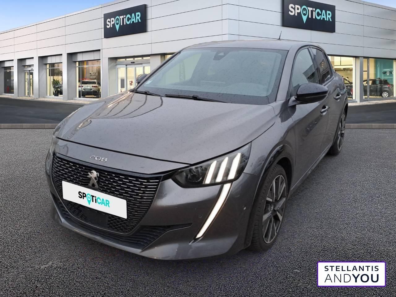 PEUGEOT PEUGEOT 208 Occasion Gris Essence sans plomb 2021