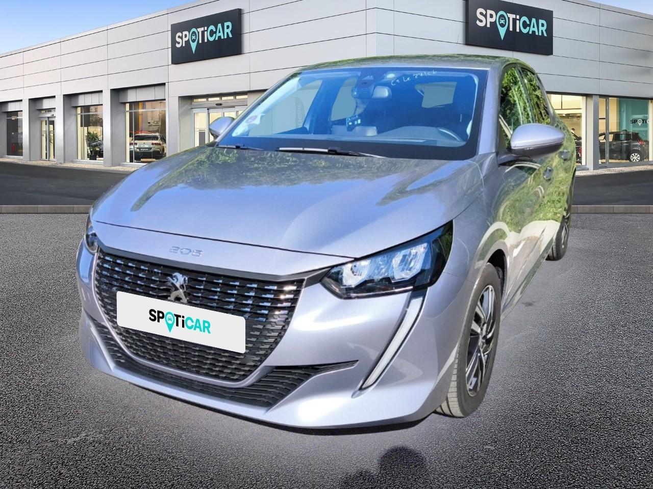 PEUGEOT PEUGEOT 208 Occasion Gris Essence sans plomb 2021