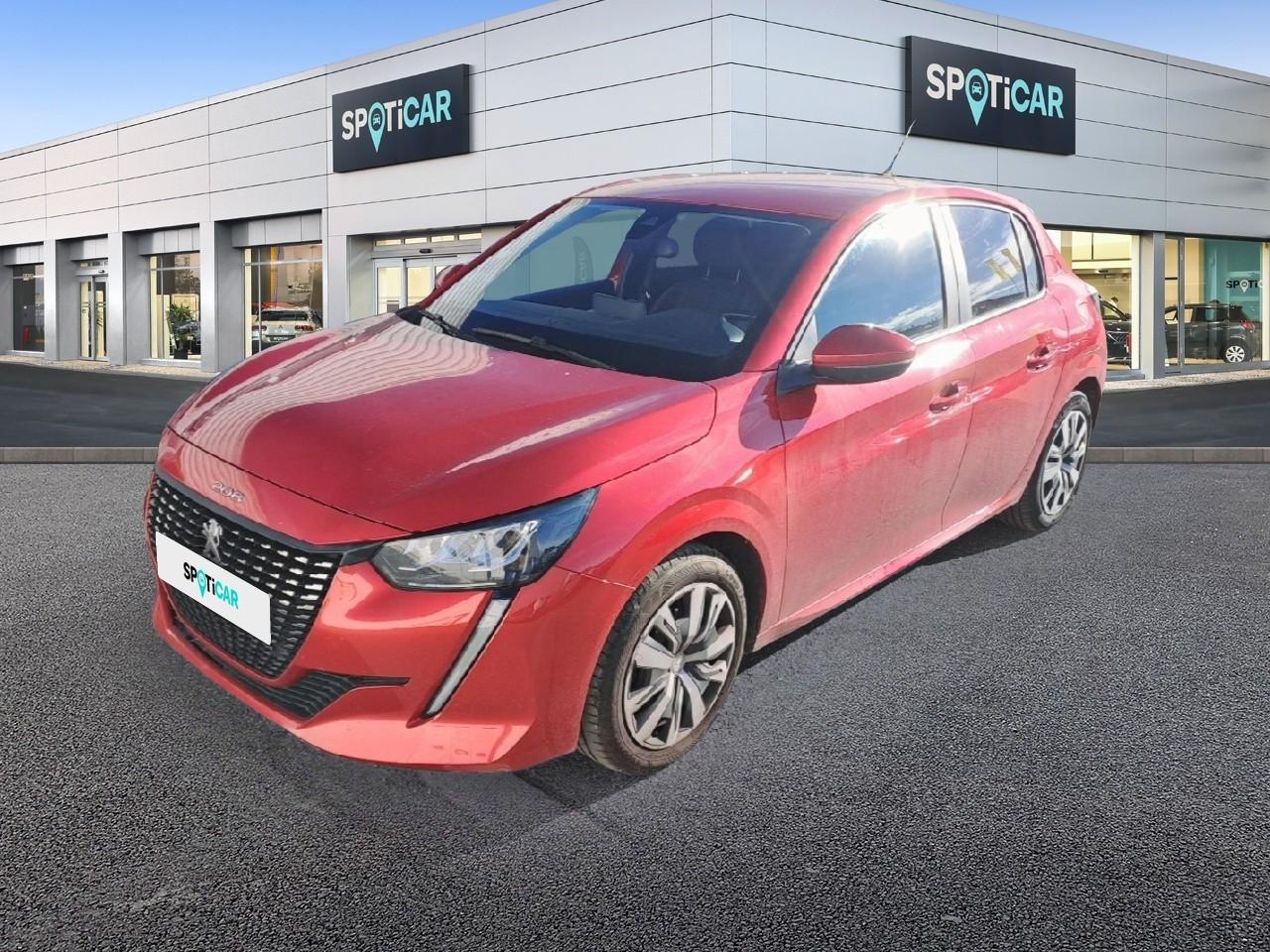 PEUGEOT PEUGEOT 208 Occasion Rouge Essence sans plomb 2020