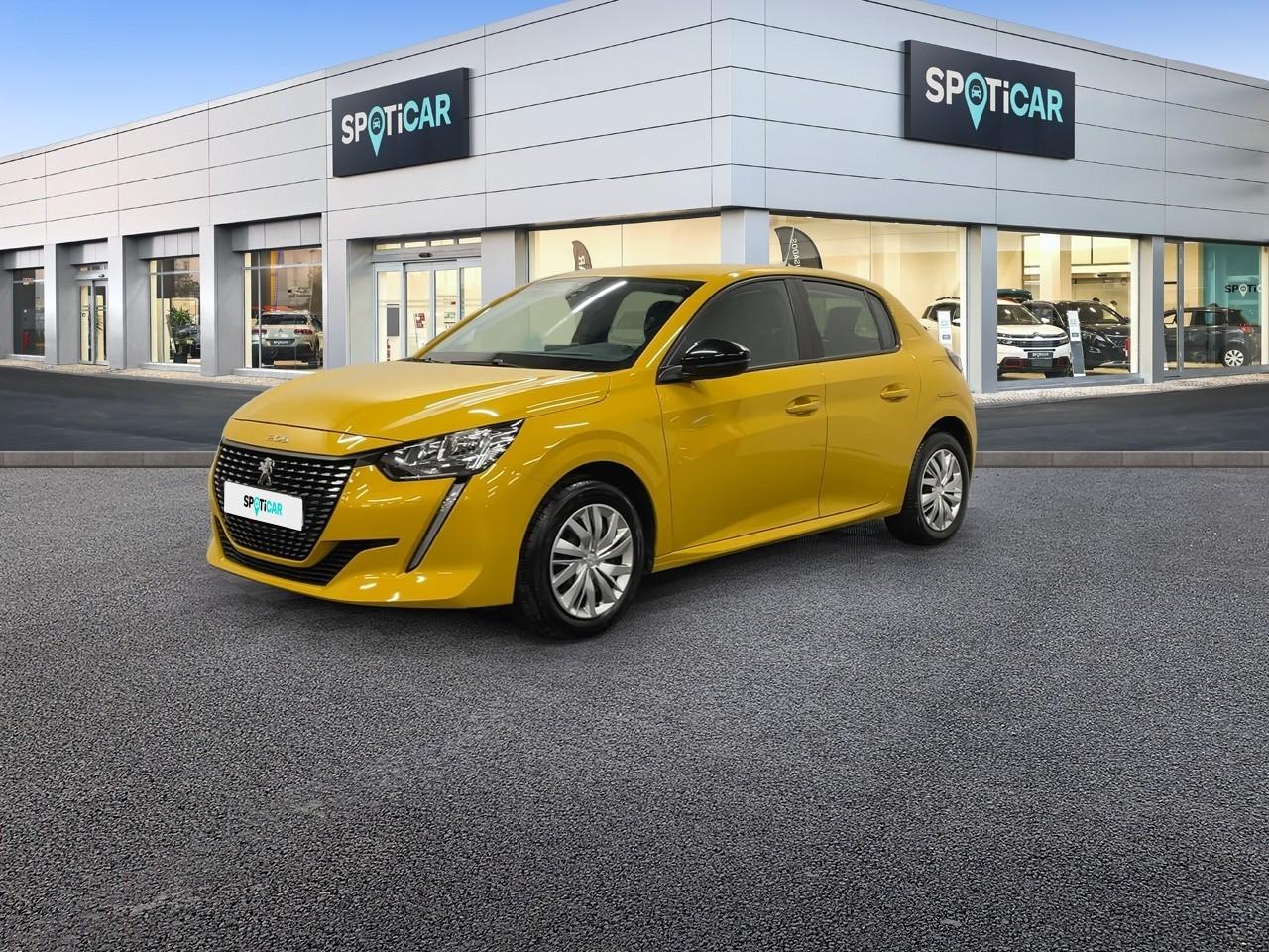 PEUGEOT PEUGEOT 208 Occasion Jaune Essence sans plomb 2022
