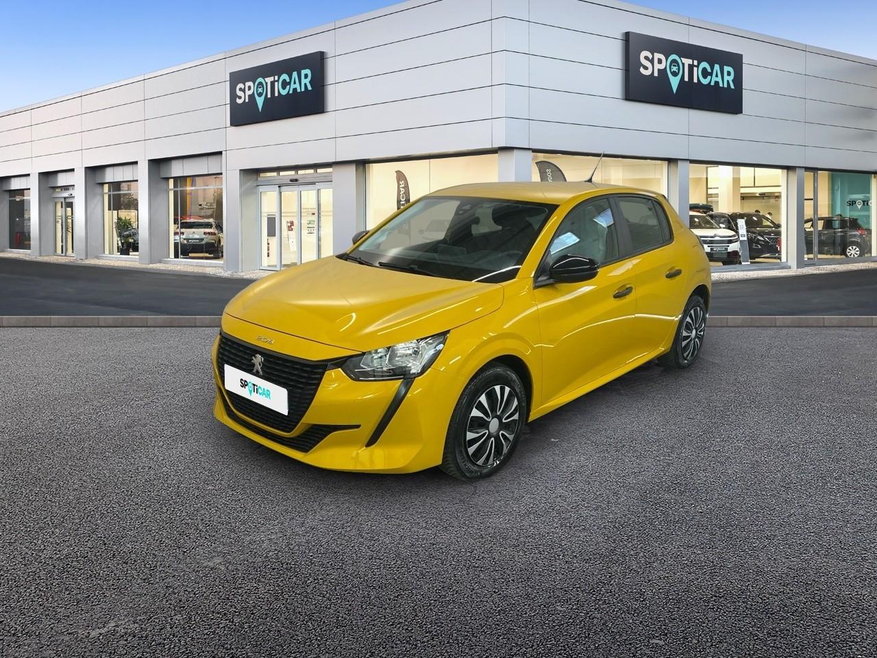 PEUGEOT PEUGEOT 208 Occasion Jaune Diesel 2022