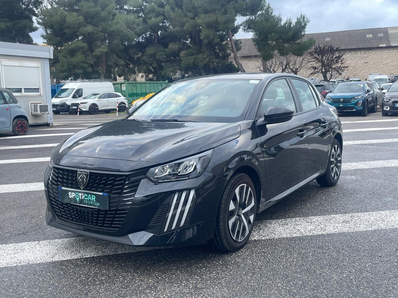 PEUGEOT PEUGEOT 208 Occasion Noir Essence sans plomb 2025