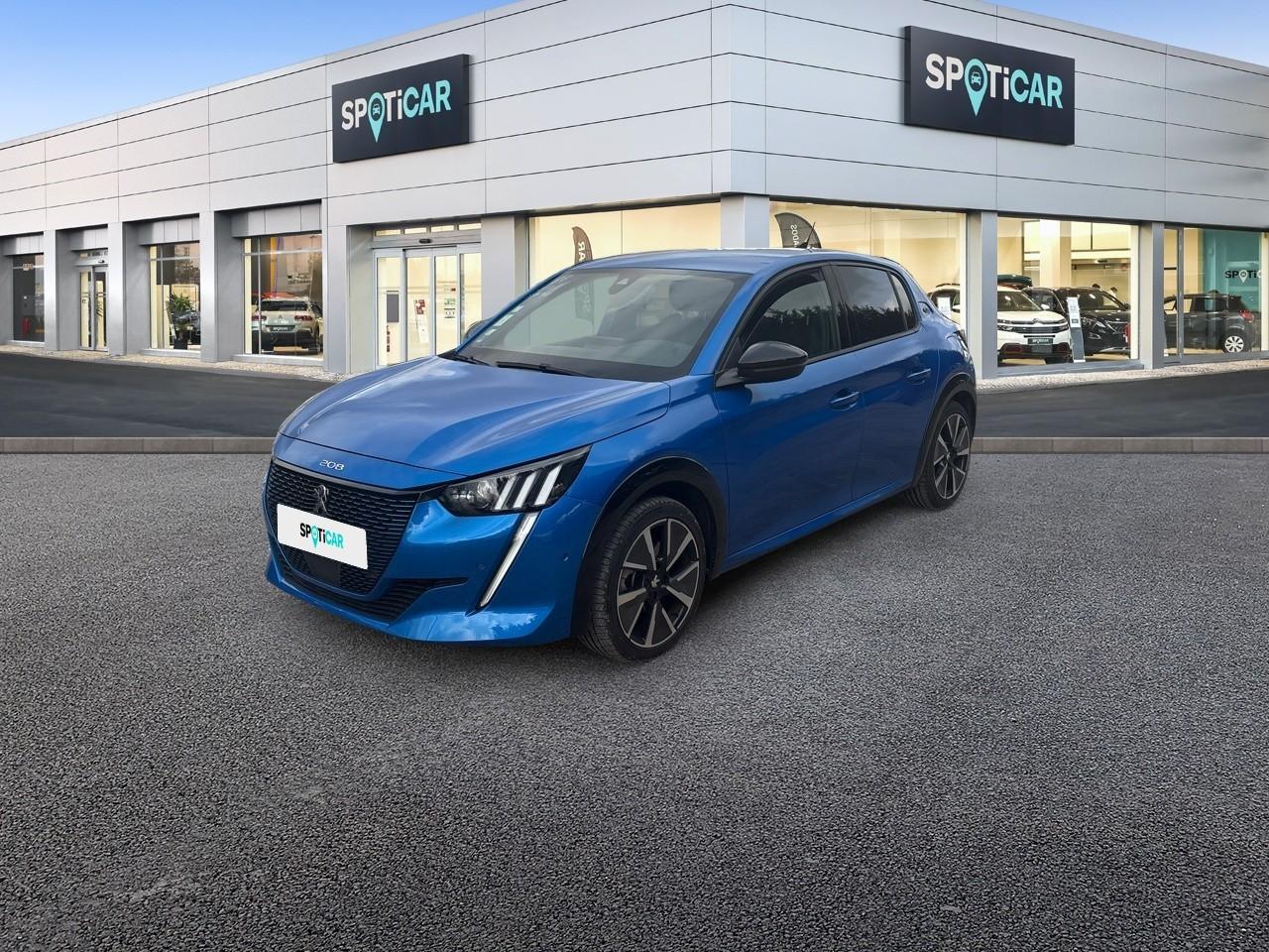 PEUGEOT PEUGEOT 208 Occasion Bleu Courant électrique 2021