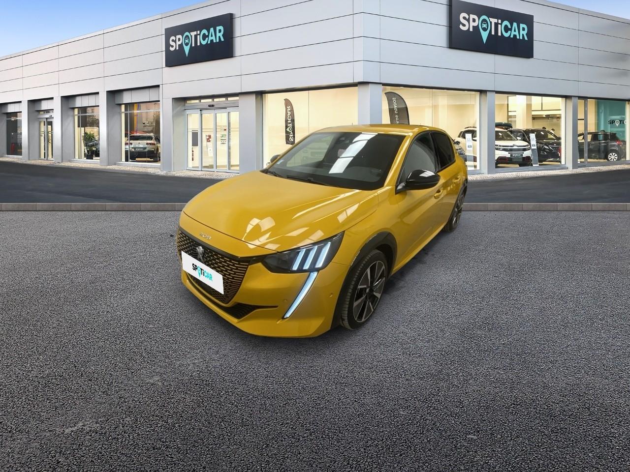 PEUGEOT PEUGEOT 208 Occasion Jaune Courant électrique 2021