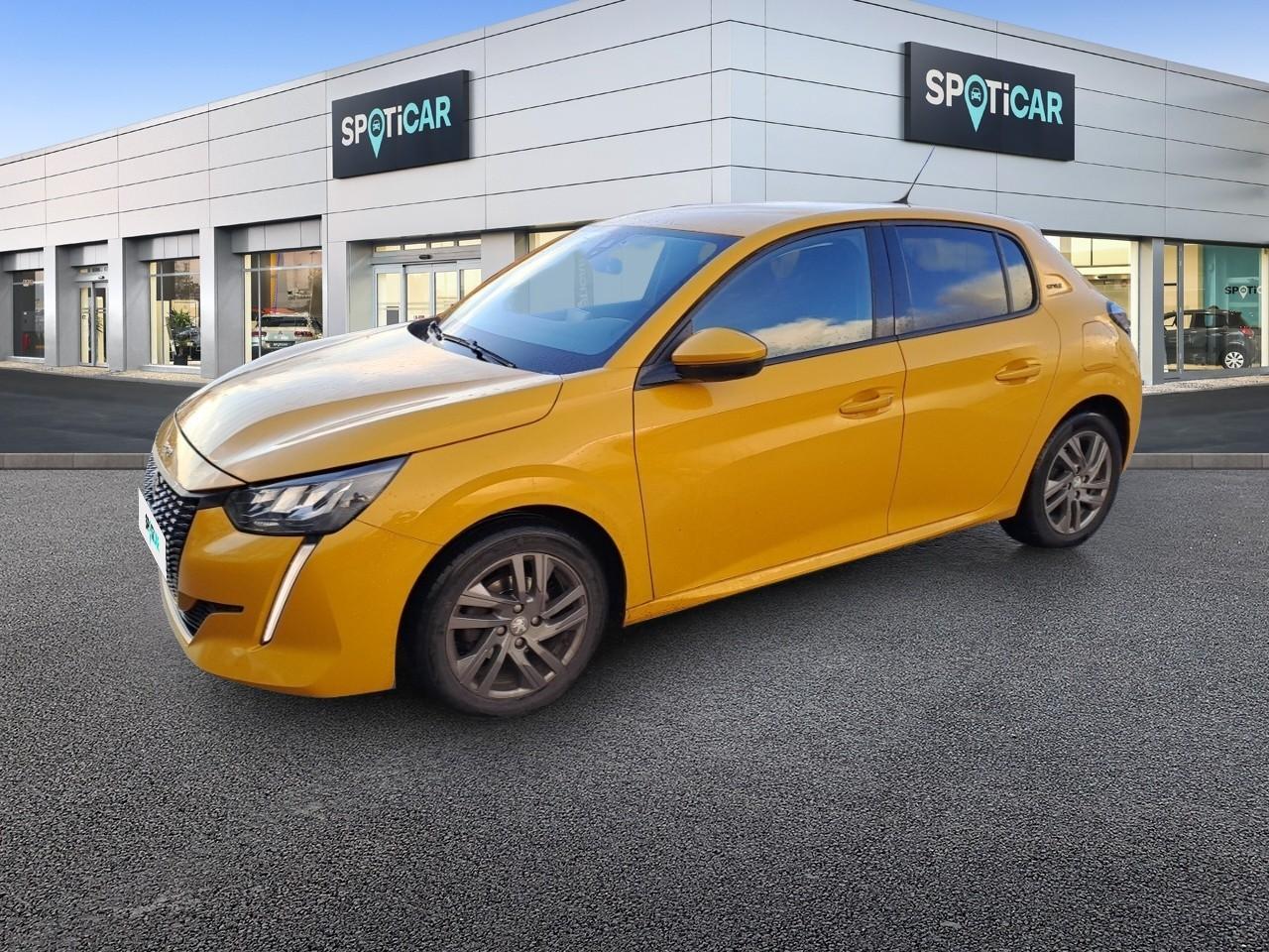 PEUGEOT PEUGEOT 208 Occasion Jaune Essence sans plomb 2021