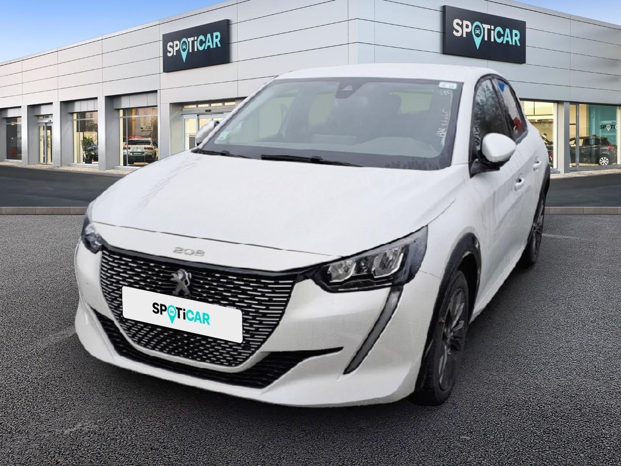 PEUGEOT PEUGEOT 208 Occasion Blanc Courant électrique 2021