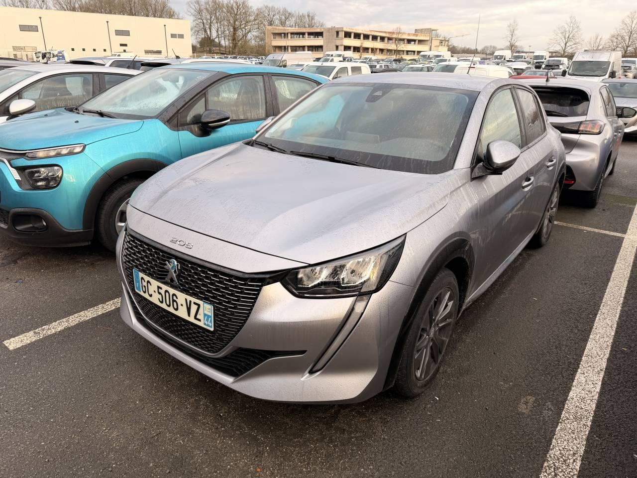 PEUGEOT PEUGEOT 208 Occasion Gris Courant électrique 2021