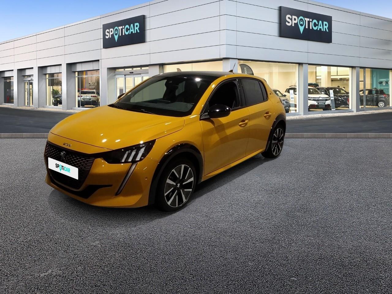 PEUGEOT PEUGEOT 208 Occasion Jaune Courant électrique 2022